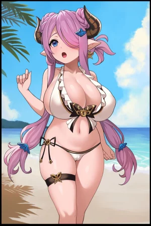 Granblue Danua and Narmaya